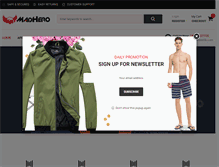 Tablet Screenshot of madhero.com